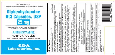 image of label - Diphenhydramine HCl label